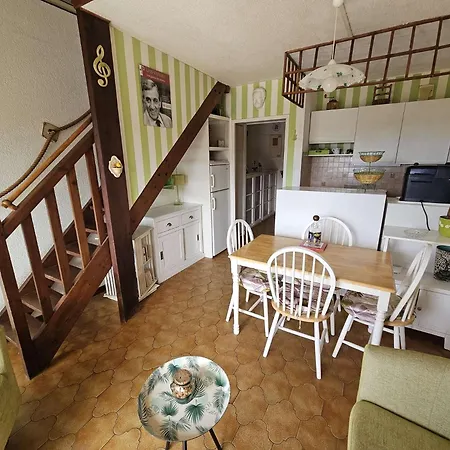 Vue Mer, Wifi, Climatisation, 3 Couchages,500m De La Plage...tout A Pied Apartmán