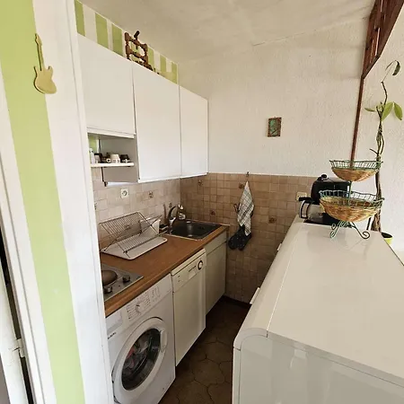 Vue Mer, Wifi, Climatisation, 3 Couchages,500m De La Plage...tout A Pied