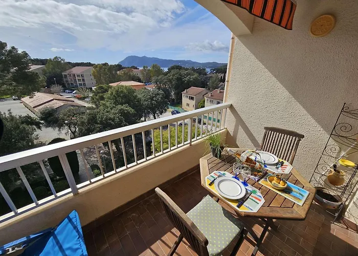 Vue Mer, Wifi, Climatisation, 3 Couchages,500m De La Plage...tout A Pied 아파트 생 망드리에 쉬르 메르