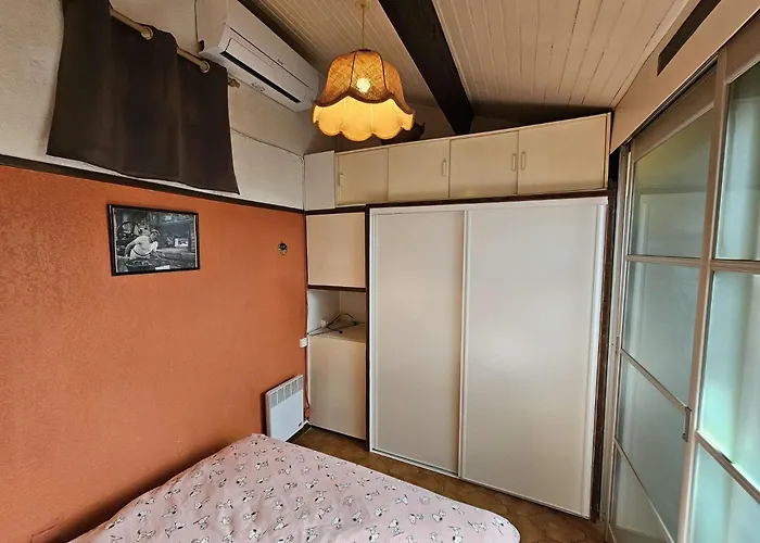 아파트 Vue Mer, Wifi, Climatisation, 3 Couchages,500m De La Plage...tout A Pied